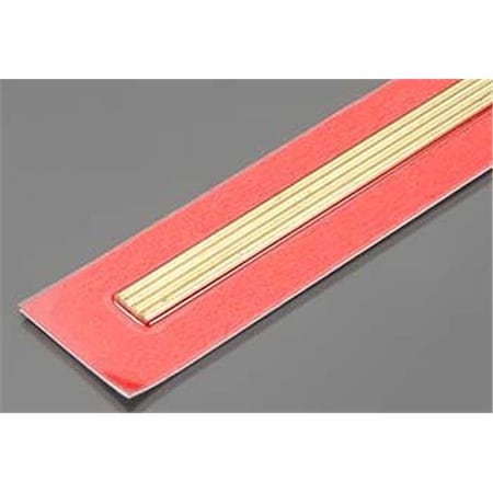 K&S Engineering K&S Engineering K-S9863 2 mm Round Brass Rod K+S9863